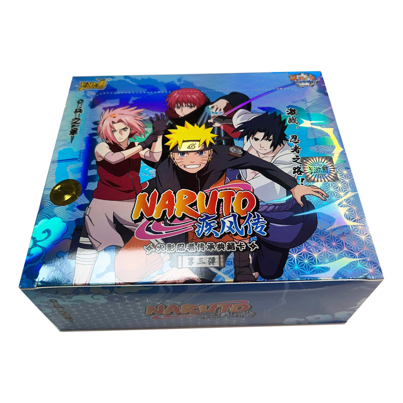 ID9 Naruto Shipudden Legacy Collection Card Vol 3 30 boosters / 5 cartes